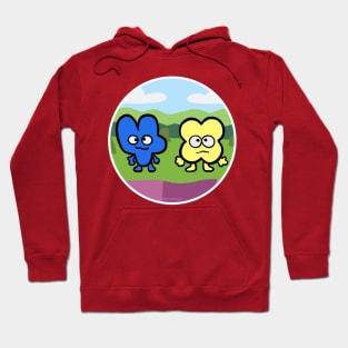 Four and X cartoon Hoodie